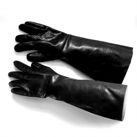 Paire de gants latex pour sableuse SSK2 - Optimachines