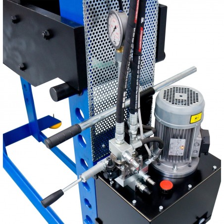 Presse motorisée Metallkraft WPP 100 HBK - Optimachines