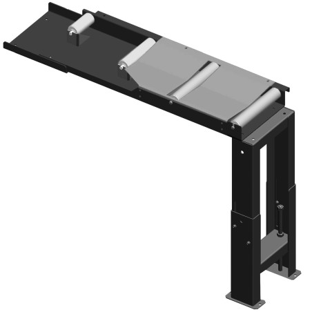 support pour rouleau de guige latéral pour scie BMBS 230 x 280 HA-DG