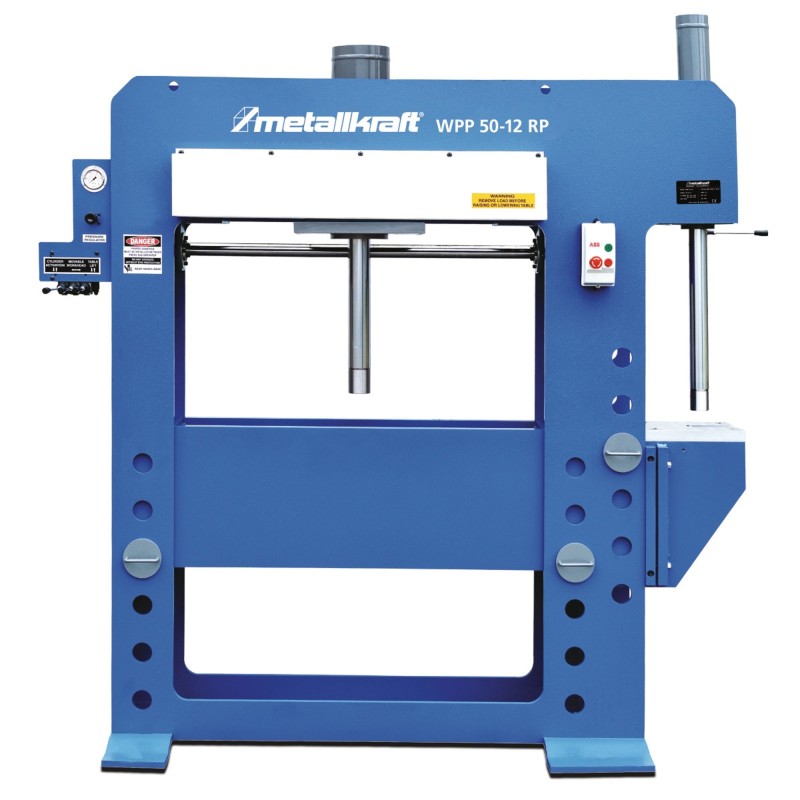 Presse motorisée Metallkraft WPP 50-12 RP - Optimachines