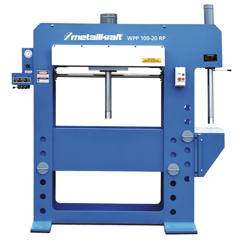 Presse motorisée Metallkraft WPP 100-20 RP - Optimachines