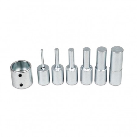 Kit de 6 poinçons avec plaque de fixation pour WPP 50 M - Optimachines