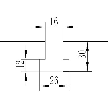 Sous-structure avec table de serrage pour machines à fileter  Metallkraft  - Optimachines