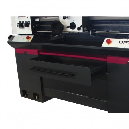 Tour à centre et broche  Optimum TM 3310D - Optimachines