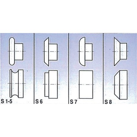 Bordeuse/Moulureuse électrique Metallkraft SBM 140-12 E - Optimachines