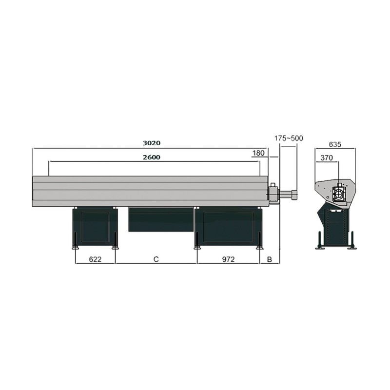 Ravitailleur de barres courtes Optimum OPTIturn L 440 - Optimachines