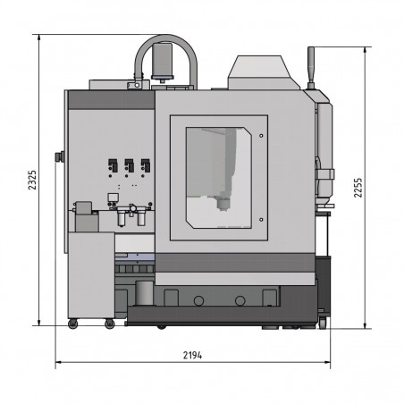 Fraiseuse CNC Optimum F 120X - Optimachines