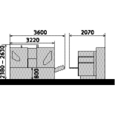 Scie à ruban Metallkraft HMBS 4000 CNC X - Optimachines