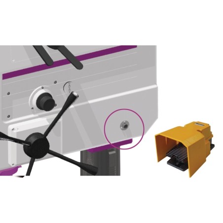 Perceuse à colonne  Optimum DH 45V - optimachines