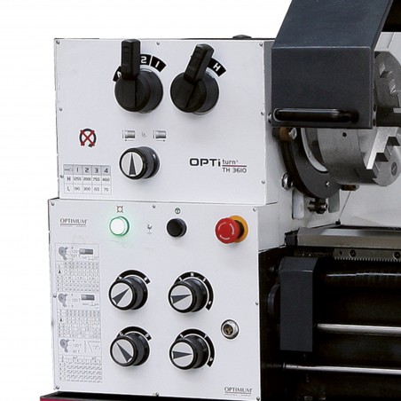 Tour à métaux  Optimum TH 3610 (400V)  -Optimachines