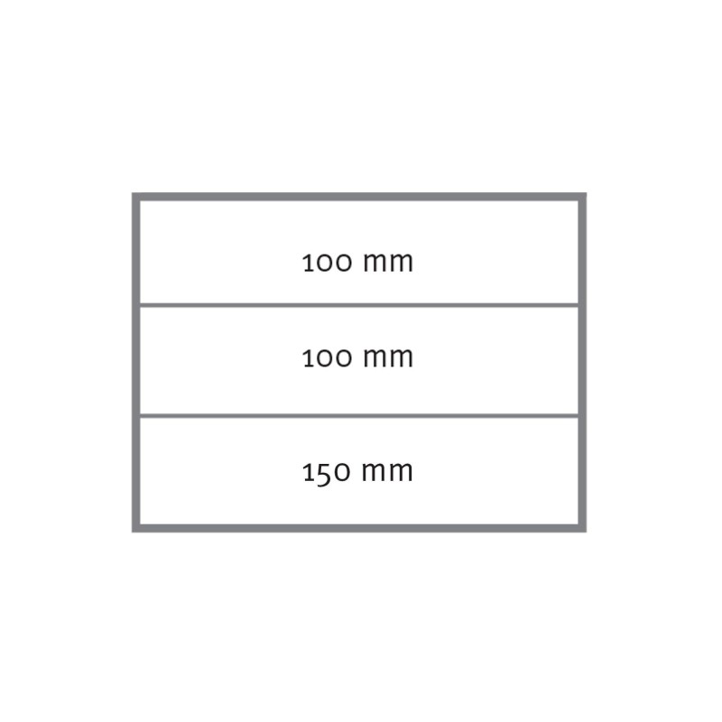 Coffre pour établis Uniworks Coffre 3 tiroir largeur 565 mm - Optimachines