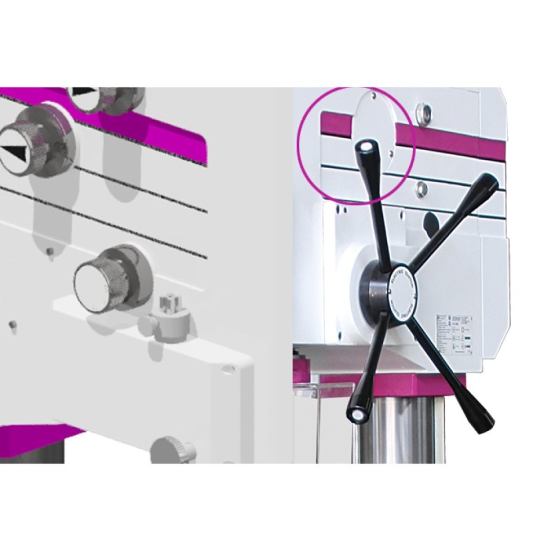 Perceuse à colonne  Optimum DH 35V - Optimachines