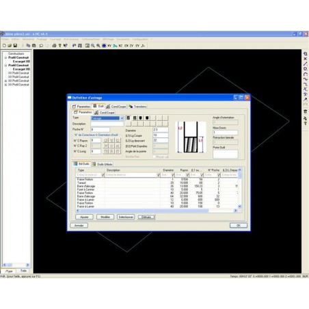 e-NC Fraisage 2D, cnc logiciel - Optimachines