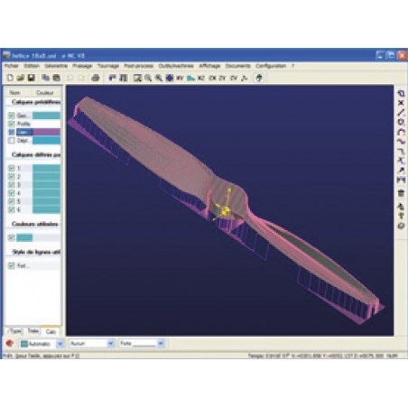 e-NC Fraisage 2D, cnc logiciel - Optimachines