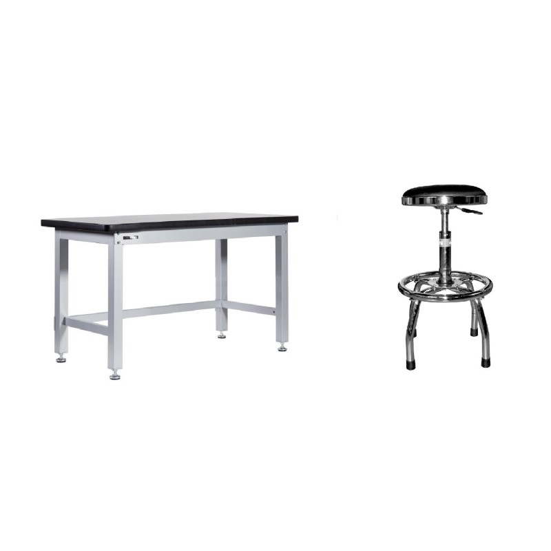 SET ETABLI LOURD UNIWORKS 1200 CAPACITE 1 TONNE + TABOURET