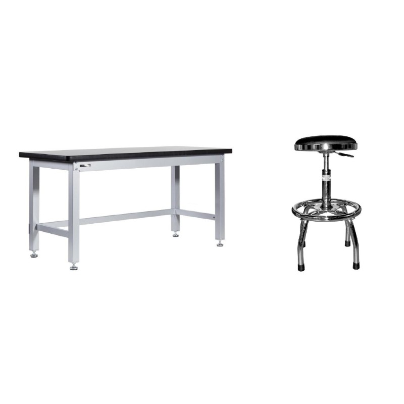 SET ETABLI LOURD UNIWORKS 1800 CAPACITE 1 TONNE + TABOURET