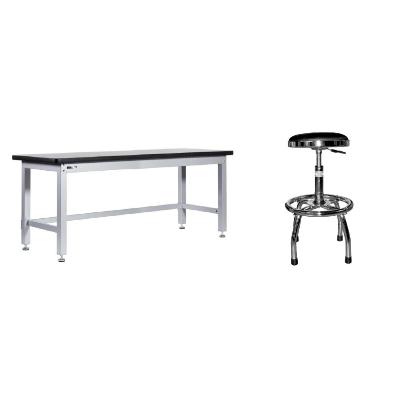 SET ETABLI LOURD UNIWORKS 2100 CAPACITE 1 TONNE + TABOURET