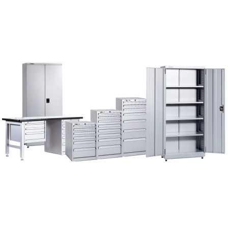 Armoire Uniworks Armoire 3 tablettes et 2 tiroirs - Optimachines