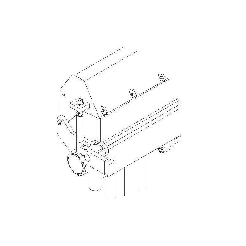 Kit AB 660 H - Tablier supérieur haut pour HSBM 660 N - Optimachines